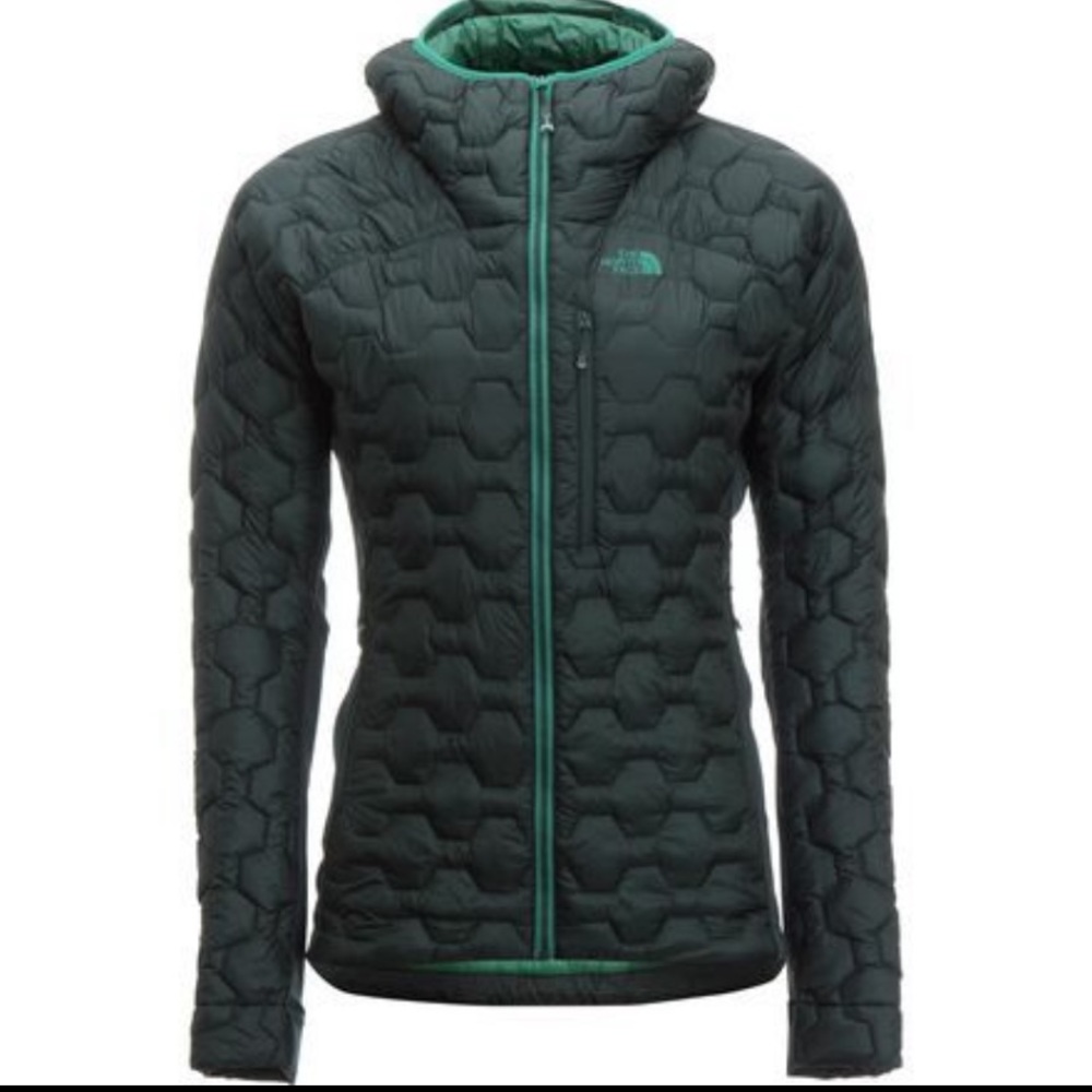 North Face Women's Size Medium 
Summit Series L4 Thermoball Jacket in Spruce